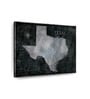Black White World Map Wall Art