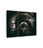 Black Painting Wall Art Panels ( Set Of 3)