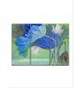 Blue Green Azure Early Spring Wall Art Panels ( Set Of 3)