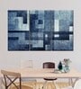 Blue Creative Abstract Painting Wall Art Panels ( Set Of 3)