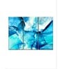 Blue Painting Wall Art Panels ( Set Of 3)