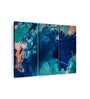 Blue Painting Wall Art Panels ( Set Of 3)