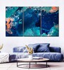 Blue Painting Wall Art Panels ( Set Of 3)