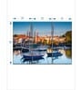 Blue Painting Wall Art Panels ( Set Of 3)