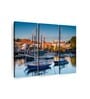 Blue Painting Wall Art Panels ( Set Of 3)