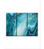 Blue Painting Wall Art Panels ( Set Of 3)