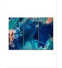 Blue Painting Wall Art Panels ( Set Of 3)