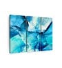 Blue Painting Wall Art Panels ( Set Of 3)