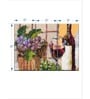 Brown Purple Classic Wine Still Life Framed Wall Paintings ( Set Of 3)