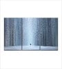 Grey Blue Rainy Stroll Painting Wall Art Panels ( Set Of 3)