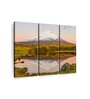 Grey Green Landscape Wall Art Panels ( Set Of 3)