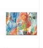 Red Blue Painting Wall Art Panels ( Set Of 3)