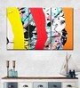 Red Yellow Painting Wall Art Panels ( Set Of 3)