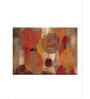 Red Oriental Bazaar I Painting Wall Art Panels ( Set Of 3)