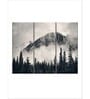 White Black Banff Park Mountain Scene Painting Frames ( Set Of 3)