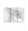 White Black Painting Wall Art Panels ( Set Of 3)