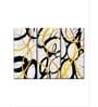 White Black Painting Wall Art Panels ( Set Of 3)