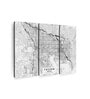White Black Painting Wall Art Panels ( Set Of 3)