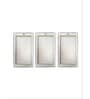 White Painting Wall Art Panels ( Set Of 3)
