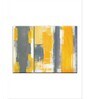 Yellow Grey Abstract Printed Framed Wall Painting ( Set Of 3)