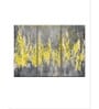 Yellow Grey Painting Wall Art Panels ( Set Of 3)