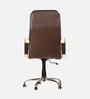 Posturpro Leatherette Executive Chair in Beige And Brown Colour Posturpro Leatherette Executive Chair in Beige And Brown Colour