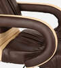 Posturpro Leatherette Executive Chair in Beige And Brown Colour Posturpro Leatherette Executive Chair in Beige And Brown Colour