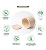 (1Pc) Beige Terracotta Plant Pot