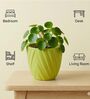Light Green Ceramic 4-Inch Flower Pot