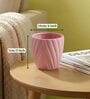 Pink Ceramic 4-Inch Flower Pot