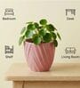 Pink Ceramic 4-Inch Flower Pot