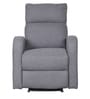 Potenza Fabric Manual 1 Seater Recliner in Grey Colour