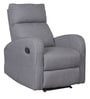 Potenza Fabric Manual 1 Seater Recliner in Grey Colour