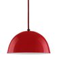 Potenza Red Metal Hanging Light