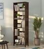 Potter Solid Wood Bookshelf In Irish Walnut Colour