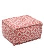 Pouffe in Red Colour