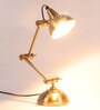 Ciaro Gold Adjustable Study Lamp With Iron Base
