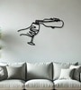Pouring Wine In the Glass Metal Art Wall Decor