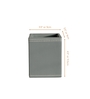Powder Blue PU Leather Desk Organizer Pen Stand Stationery Holder Multipurpose Table Organizer