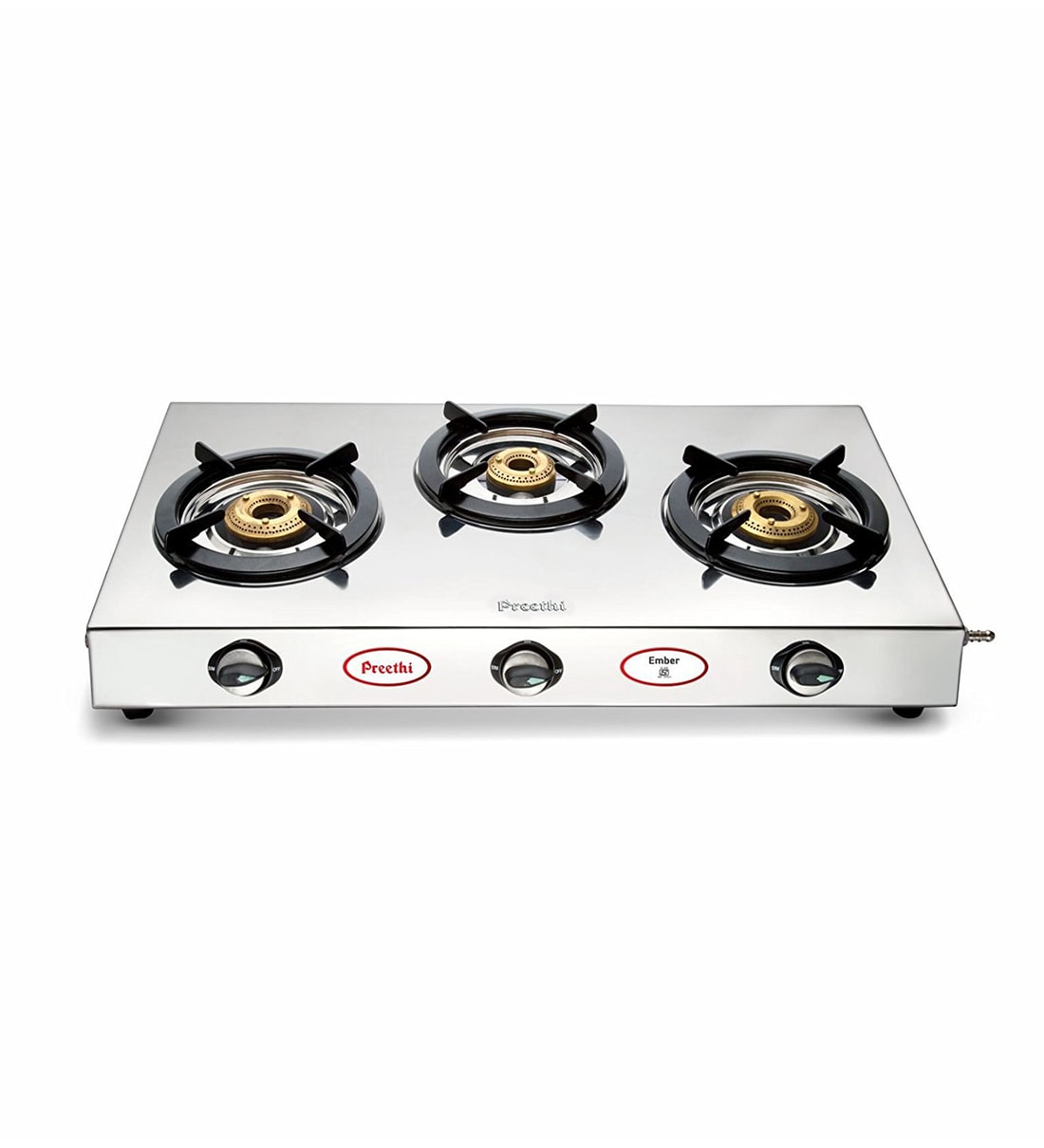 preethi 4 burner stainless steel gas stove price