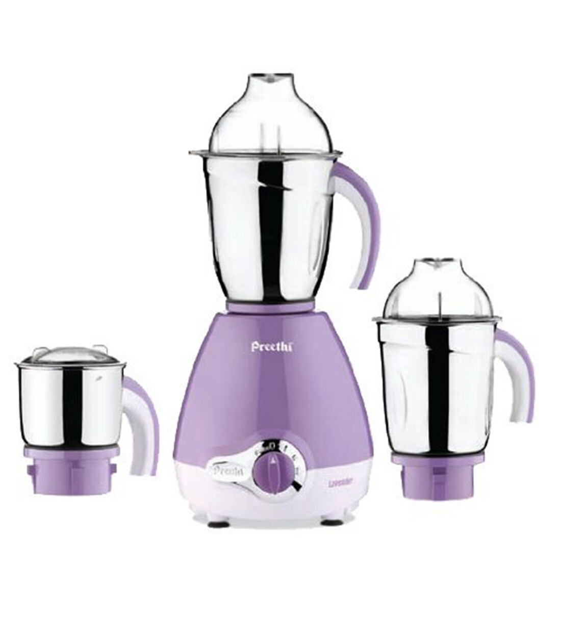 buy preethi 3 jars 600w white mixer grinder model no lavender pro mg 185 online mixer grinders mixer grinders kitchen appliances pepperfry product preethi 3 jars 600w white mixer grinder model no lavender pro mg 185