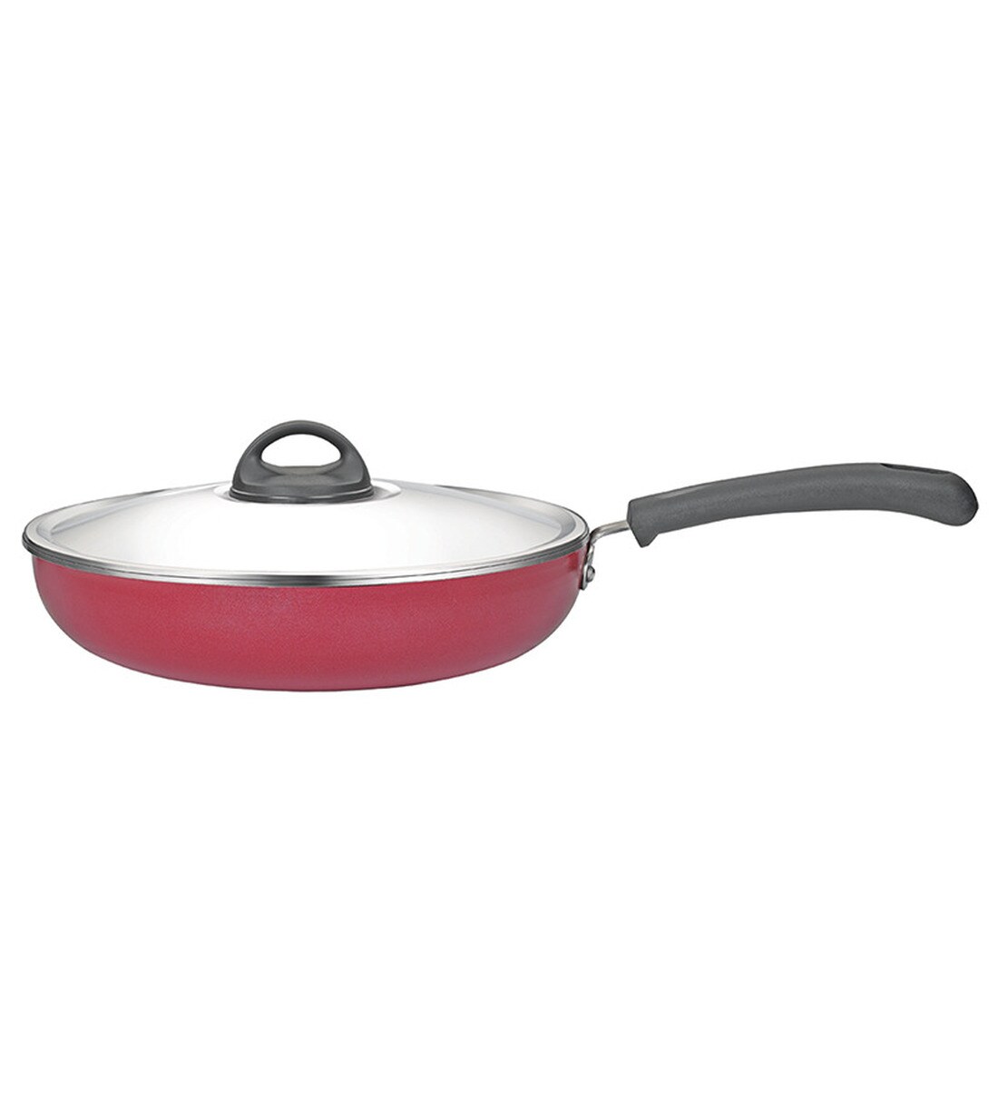Buy Aluminium 10 Inch Classic Deep Fry Pan with Lid by Premier Online