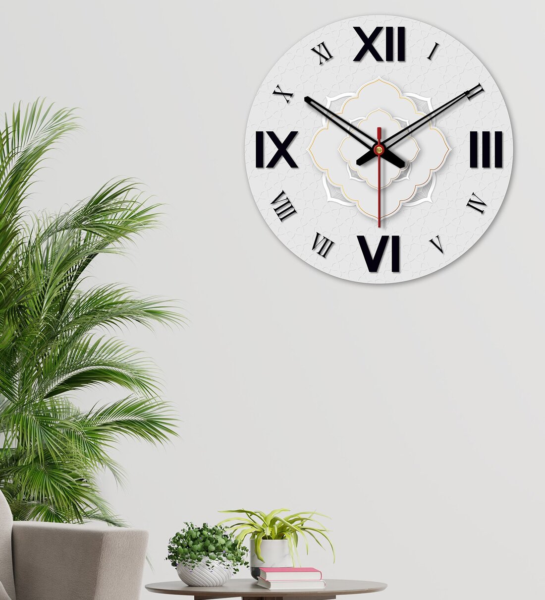 Buy Premium Design Multicolour Wood & Mdf Wall Clock at 17% OFF by ...