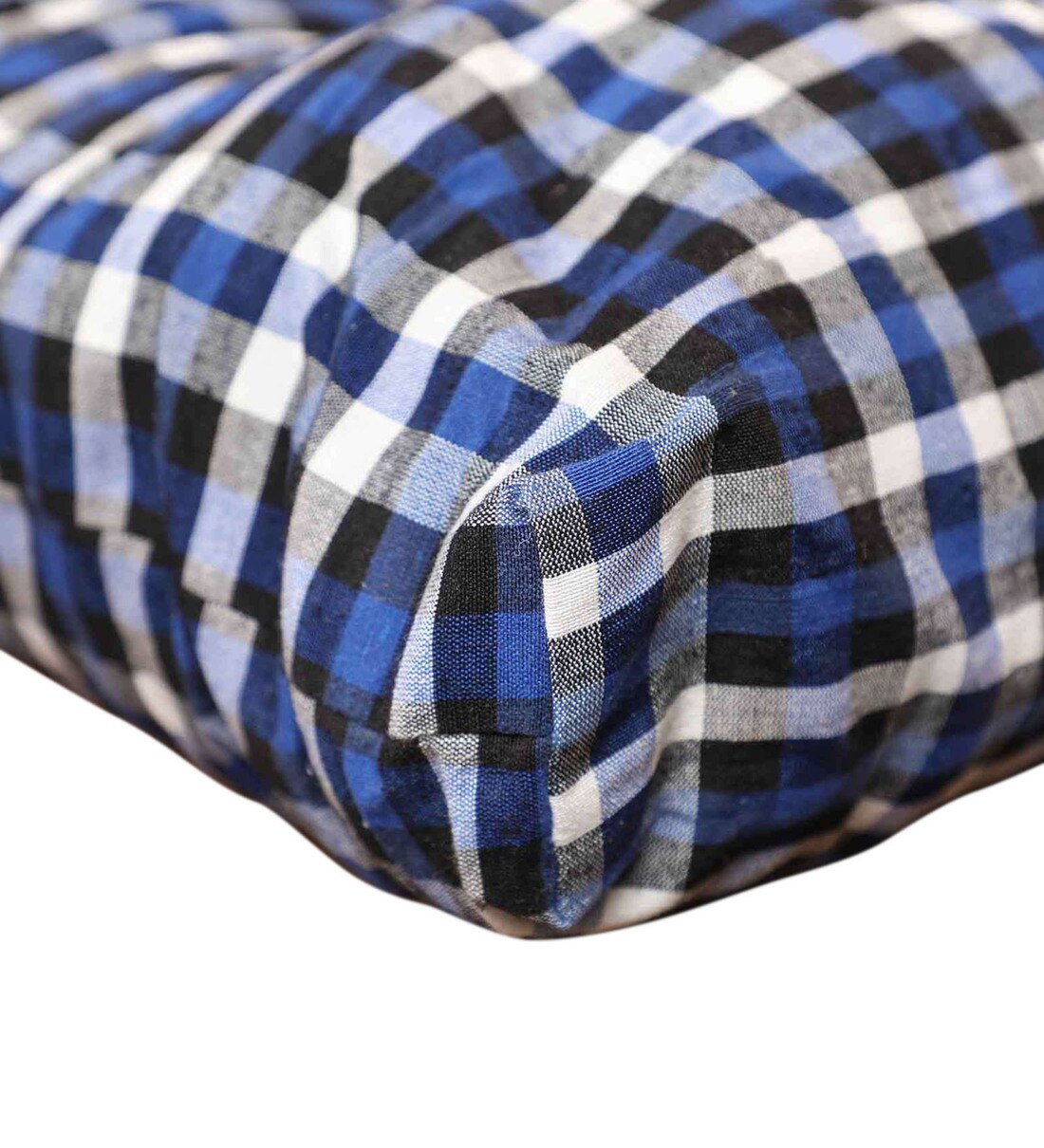 Buy Premium Quality Cotton Single Blue 72x36 4\ Thick Mattress by Ira