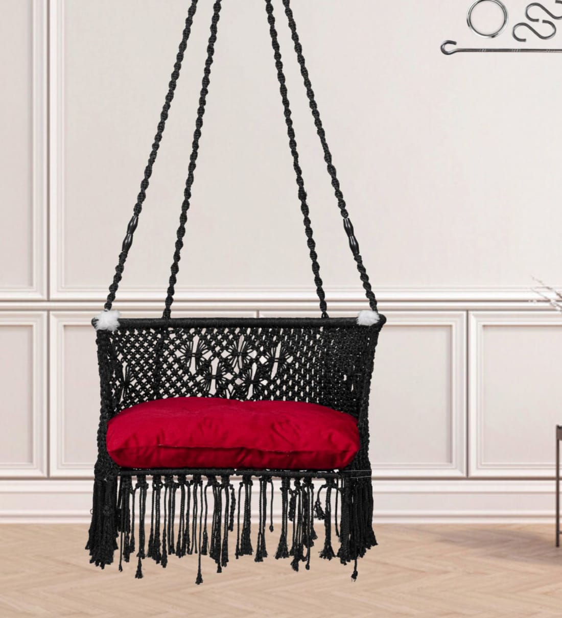 Buy Premium Polyester Swing in Black Colour at 100 OFF by Patiofy