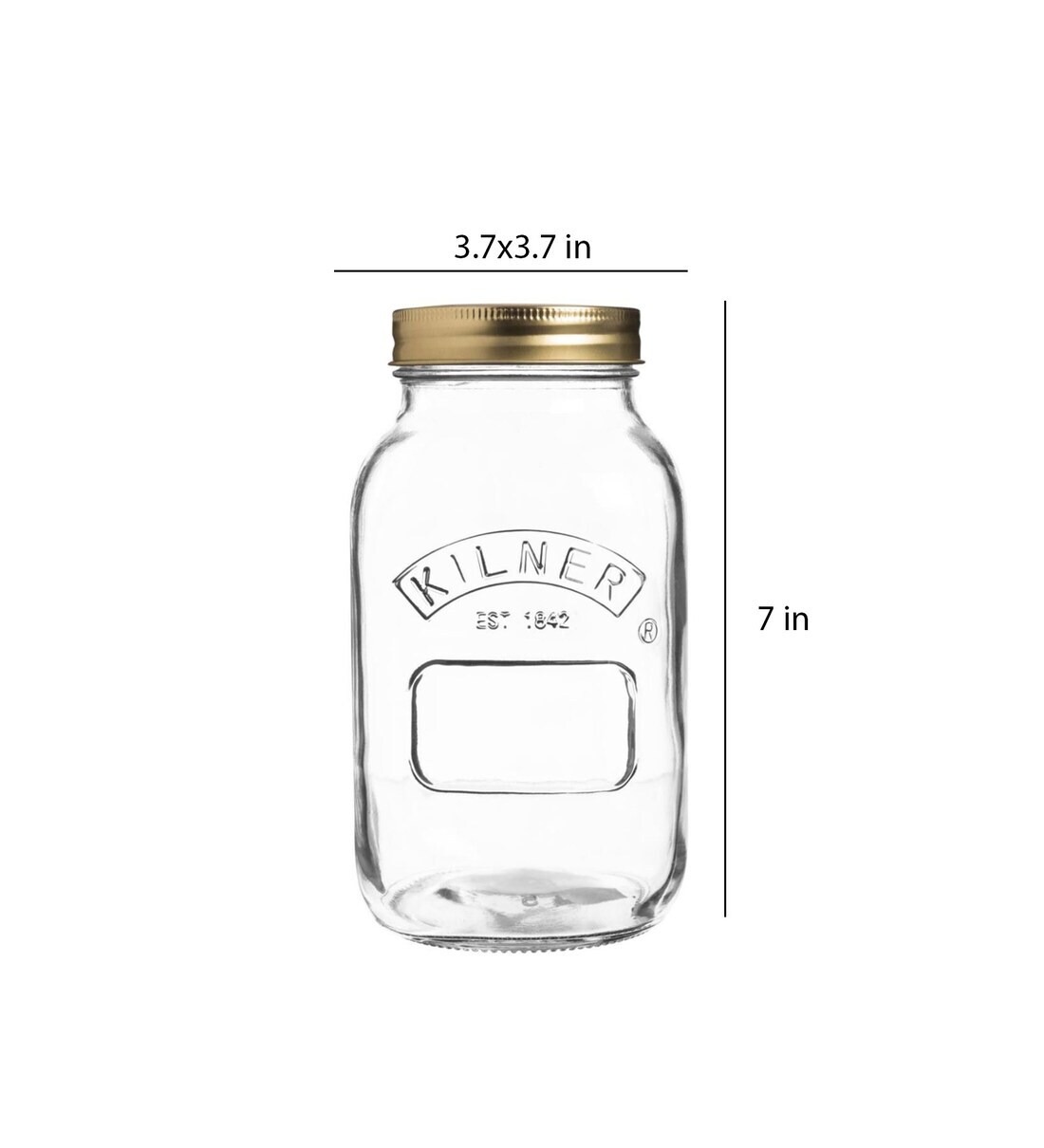 Buy Preserve Jar 1 Litre by Kilner Online Jars and Containers