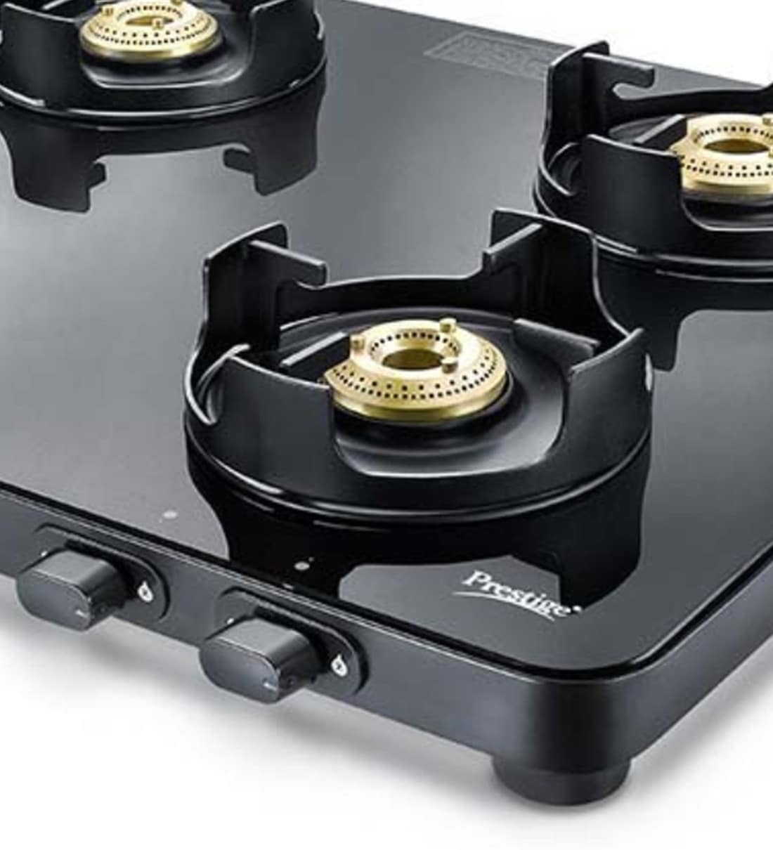 Buy Prestige Edge Black 4 Burner Gas Stove Online Gas Stoves Gas