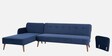 Kiwi Fabric RHS Sectional Sofa in Blue Colour