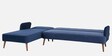 Kiwi Fabric RHS Sectional Sofa in Blue Colour