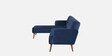 Kiwi Fabric RHS Sectional Sofa in Blue Colour